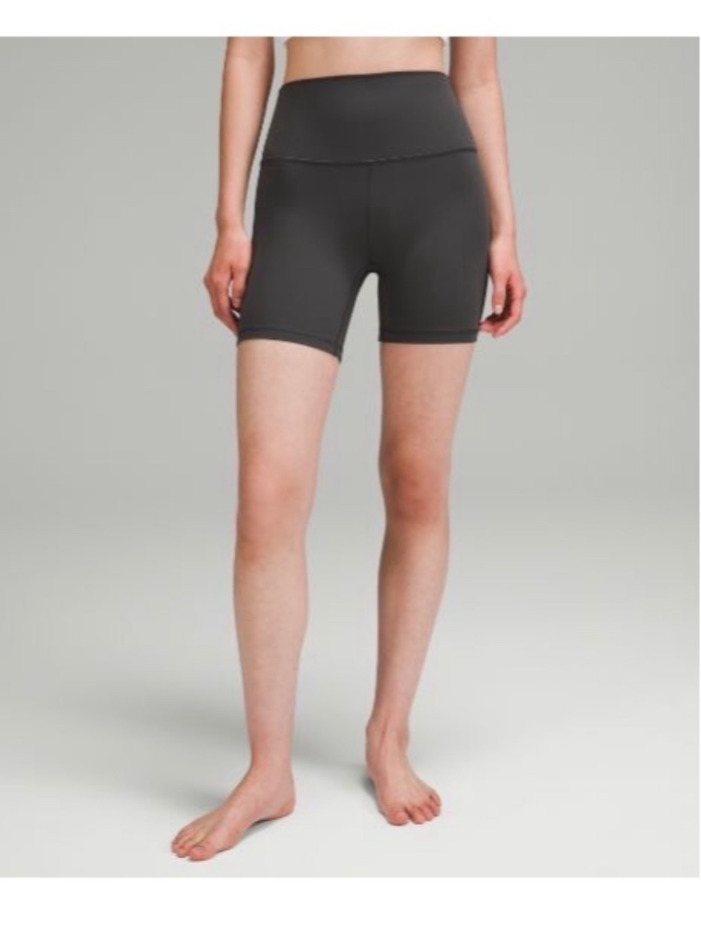 Lululemon Align™ High-Rise Short 6” – Graphite Grey | Size 14